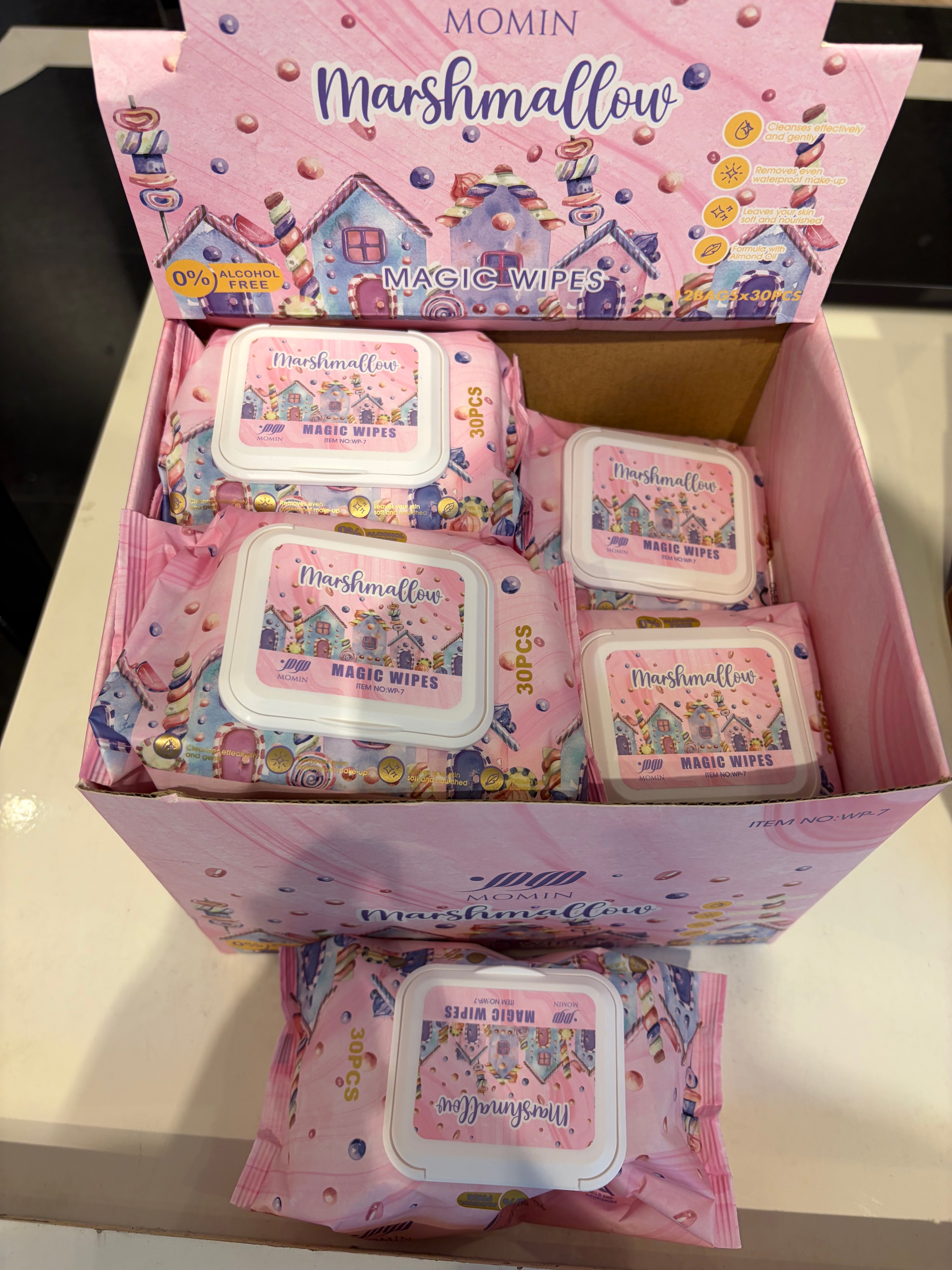 MOMIN Lingettes Marshmallow