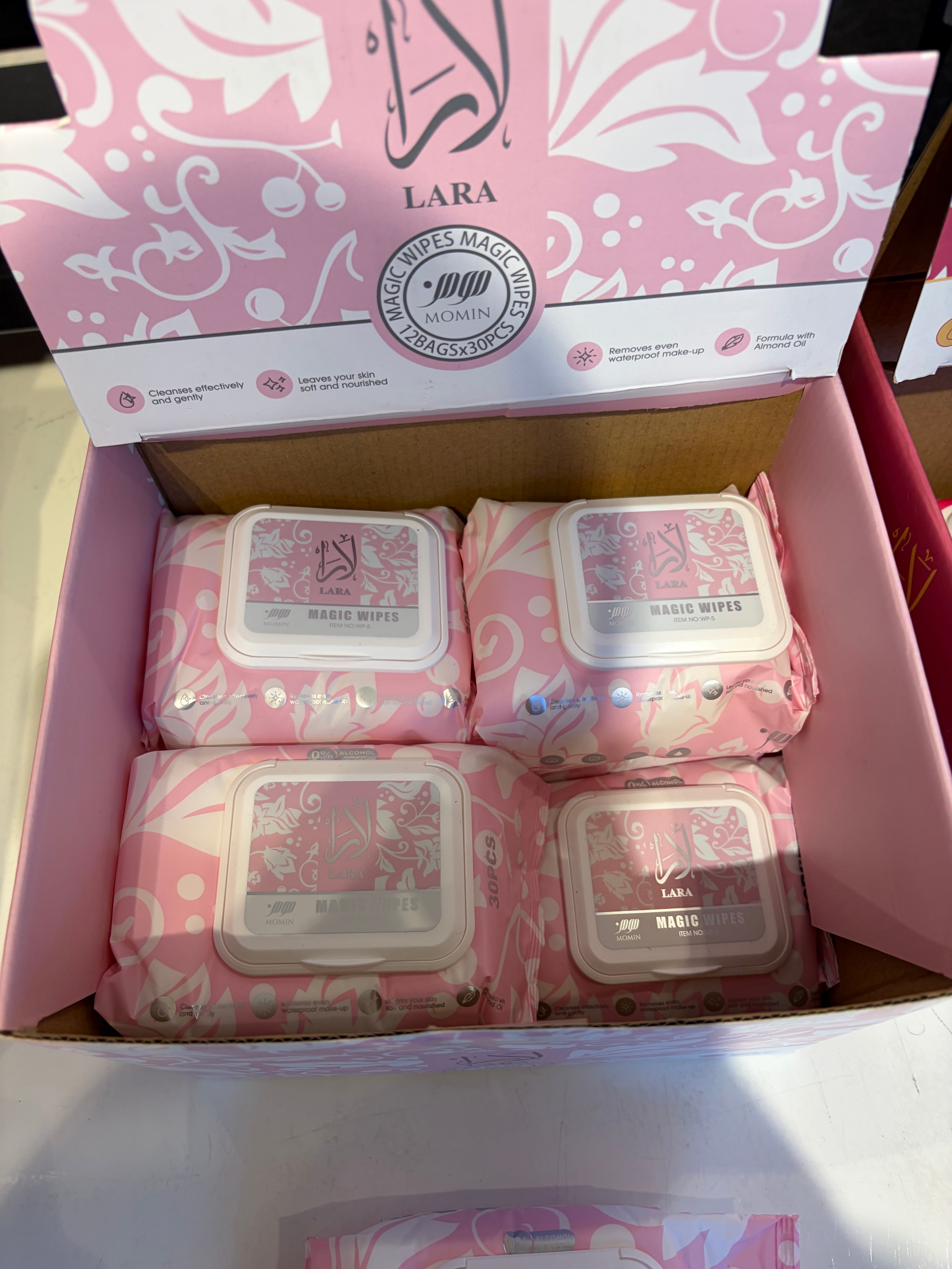 MOMIN Lingettes Lara Rose Clair