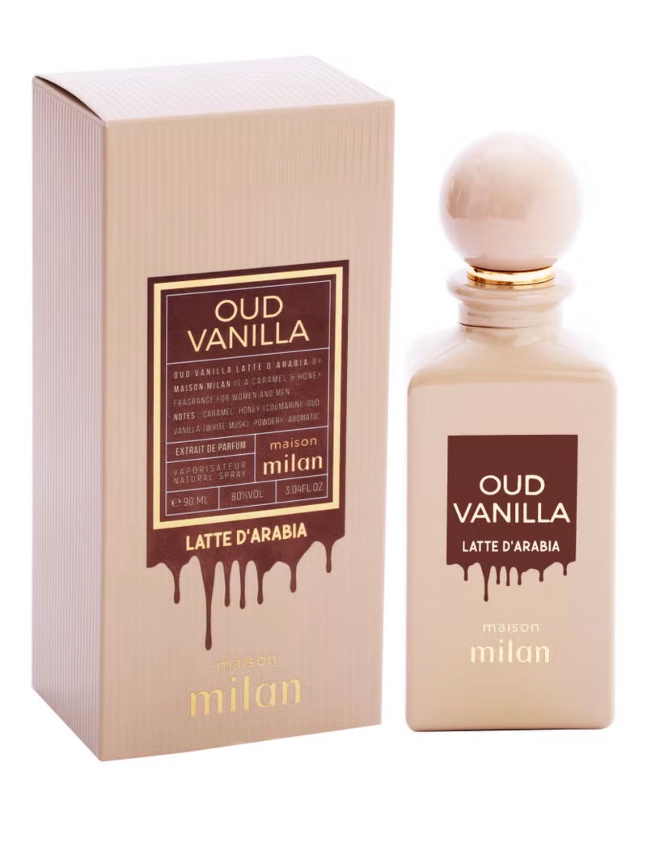 Oud Vanilla Latte D'Arabia 90ml Unisex perfumes