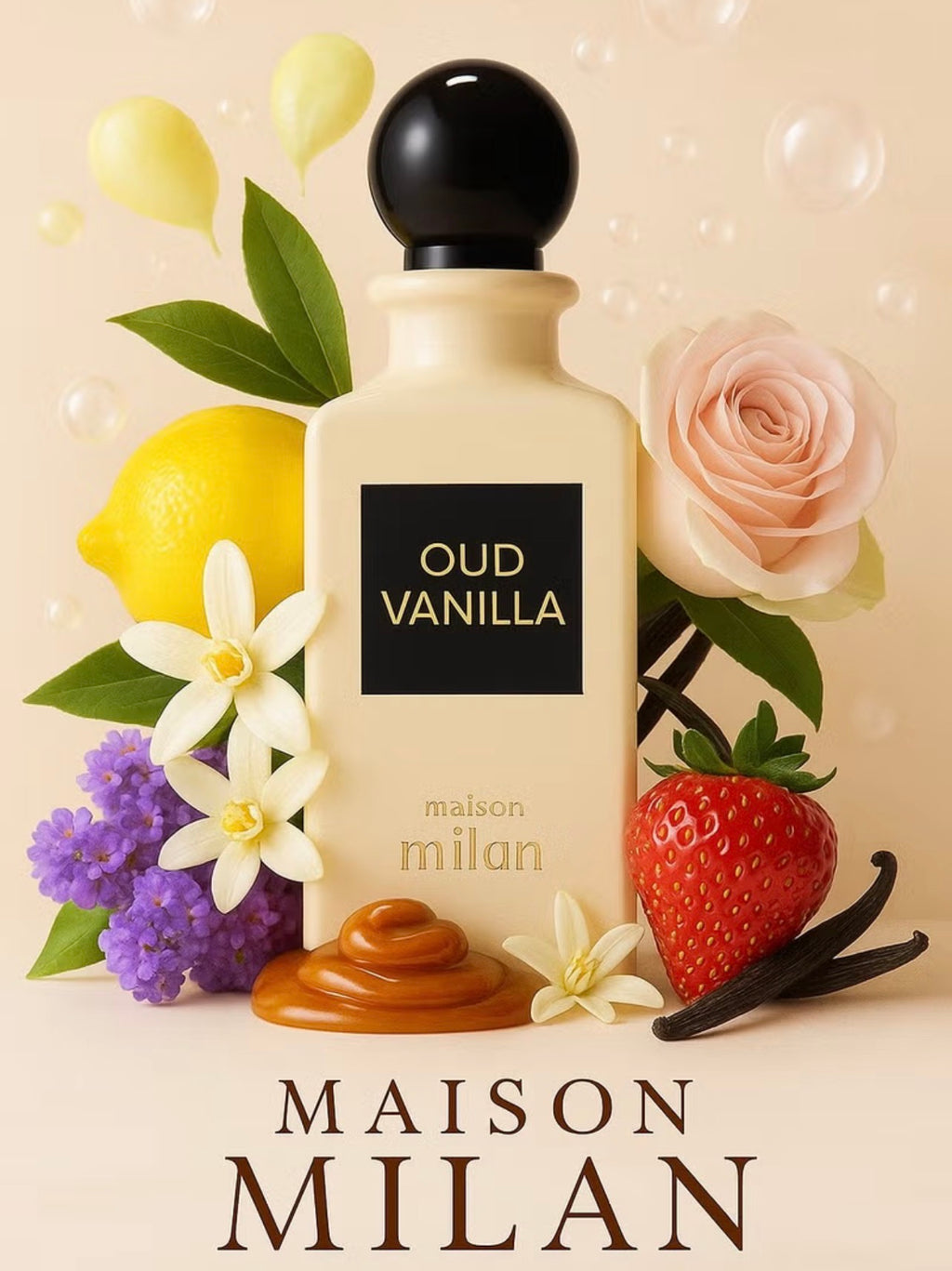 Maison milan Oud Vanilla EDP 90ml Perfume