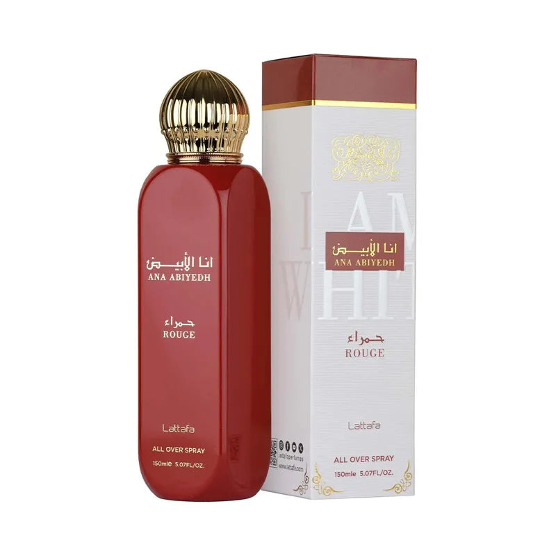 LATTAFA Ana Abiyedh Rouge All Over Spray 150 ml
