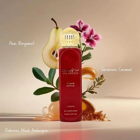 LATTAFA Ana Abiyedh Rouge All Over Spray 150 ml