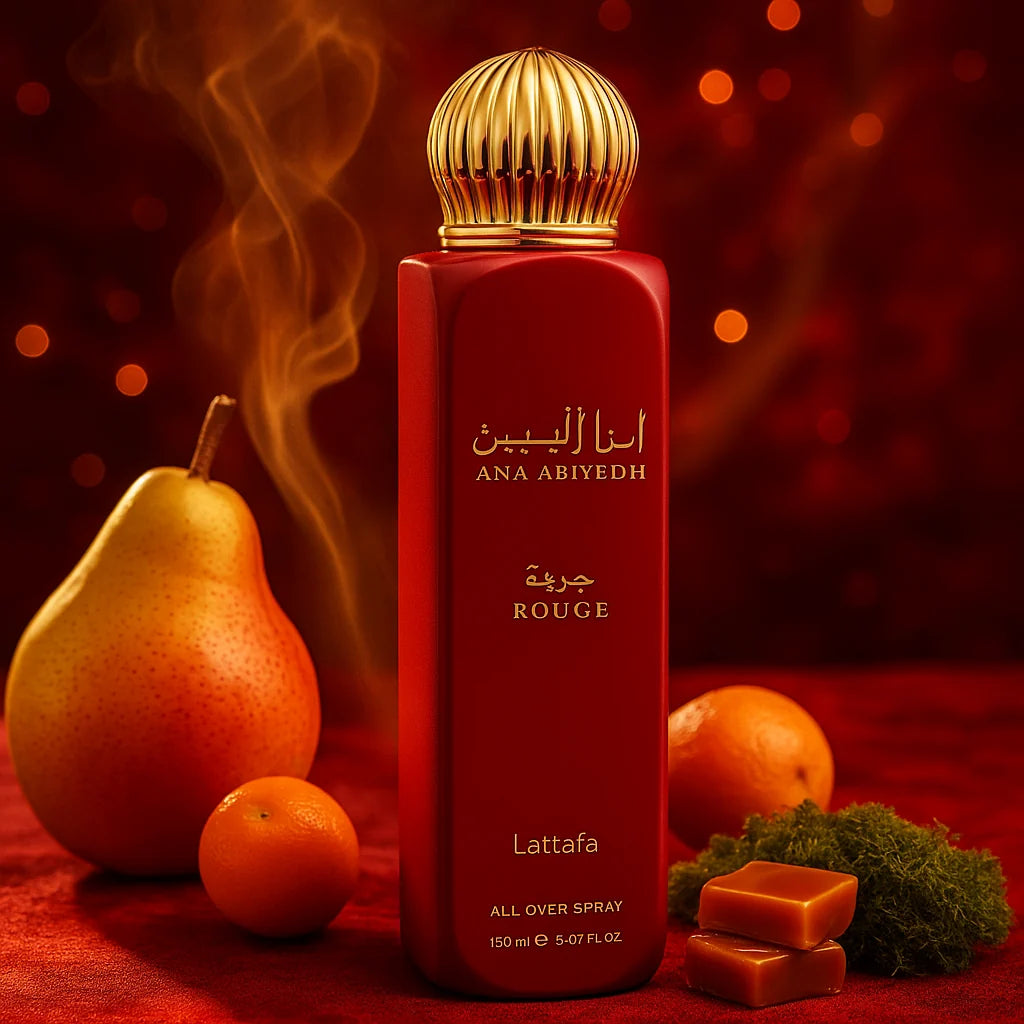 LATTAFA Ana Abiyedh Rouge All Over Spray 150 ml