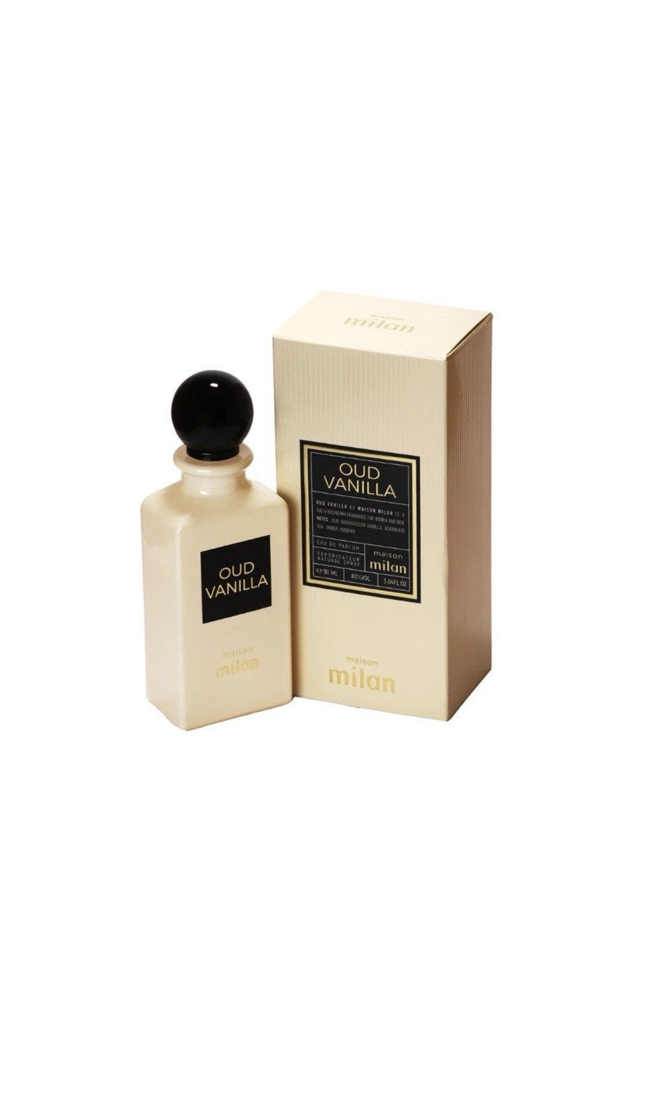 MAISON MILAN Oud Vanilla Eau de parfum 90ml