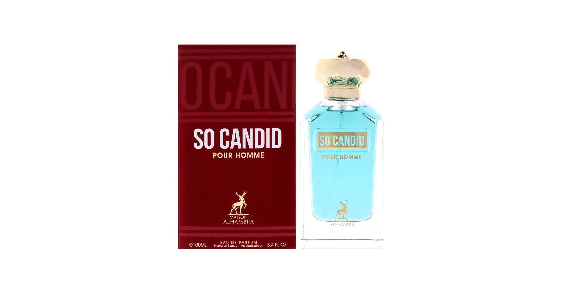 MAISON ALHAMBRA Candid Pour Homme Eau de Parfum 100ml